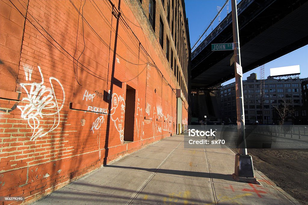 Dumbo-Brooklyn - Lizenzfrei Graffito Stock-Foto
