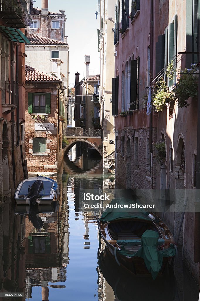 Kanal in Venedig - Lizenzfrei Architektur Stock-Foto