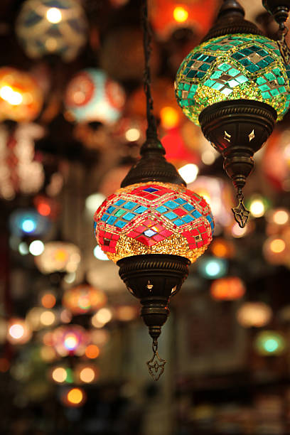 lanterns oriental - turkey turkish culture middle eastern culture middle east imagens e fotografias de stock