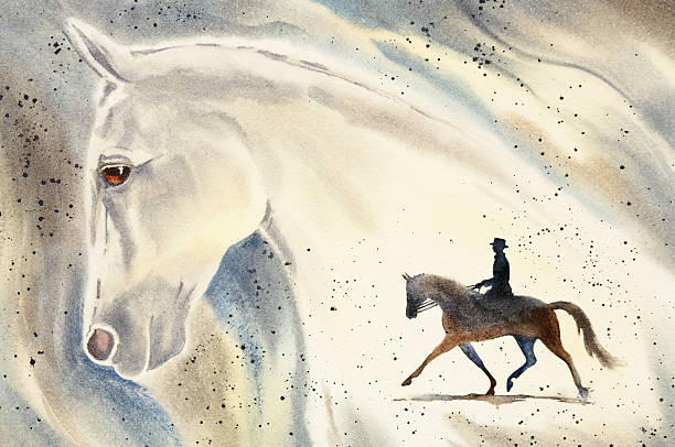 istock Beautiful Dressage Horse 183279790