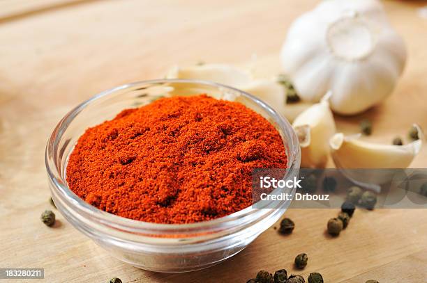 Paprika Stock Photo - Download Image Now - Paprika, Ground - Culinary, Arrangement