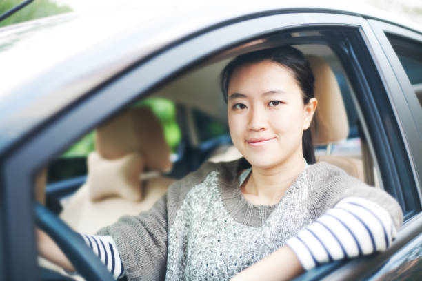 istock Asian woman driving 183281809