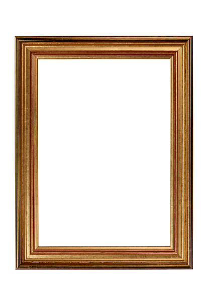istock gold frame -clipping path-XXXL 183282142