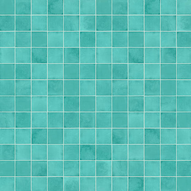 istock Squares in different shades of aqua blue 183282216