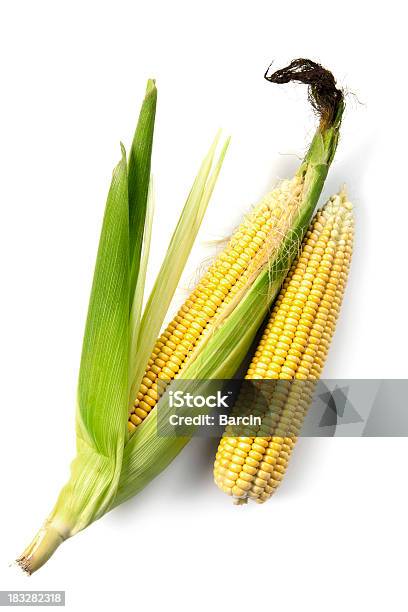 Corn Cob Stock Photo - Download Image Now - Cereal Plant, Close-up, Color Image