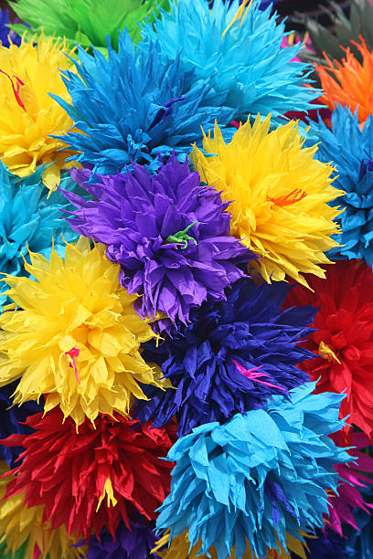 istock mexican paper flowers 183282380