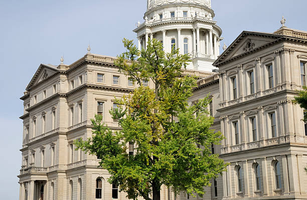 istock Capitol Building, Lansing Michigan 183282613