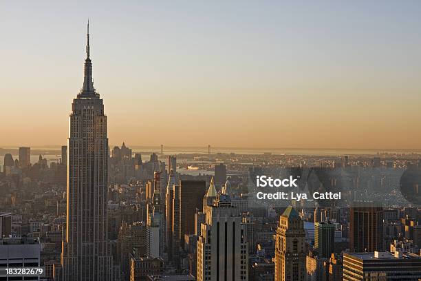 New York City View Stock Photo - Download Image Now - Architecture, Blue, Building Exterior