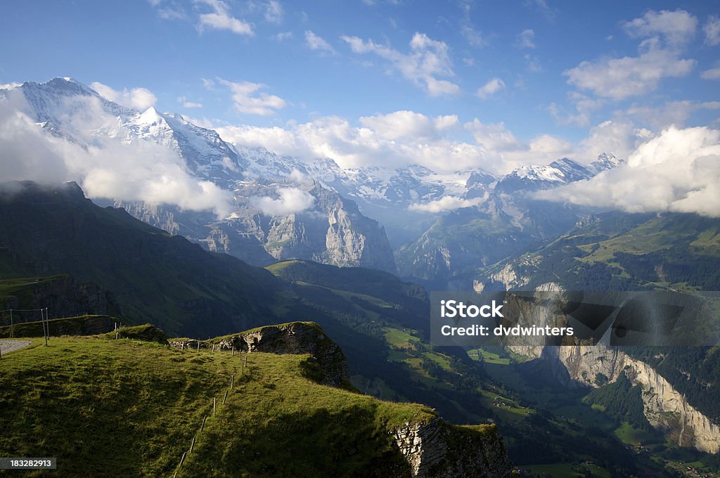 Lauterbrunnen Valley - Lizenzfrei Alpen Stock-Foto
