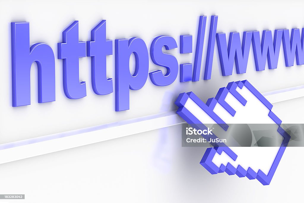 Sichere Internet - Lizenzfrei HTTPS Stock-Foto