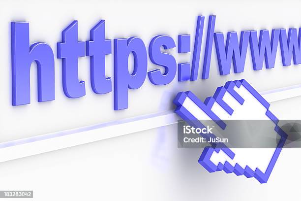 Sichere Internet Stockfoto und mehr Bilder von HTTPS - HTTPS, Dreidimensional, Blau