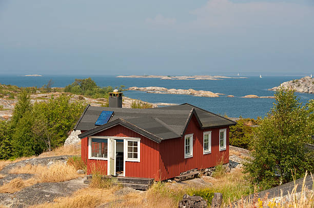 istock Cottage with a view in the archipelago 183283529
