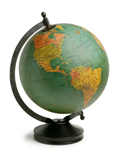 Photo of Antiqued Globe