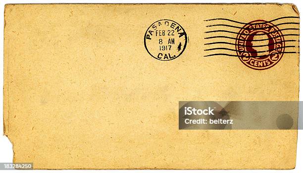 Vintagebuchstaben Stockfoto und mehr Bilder von Postkarte - Postkarte, USA, Alt