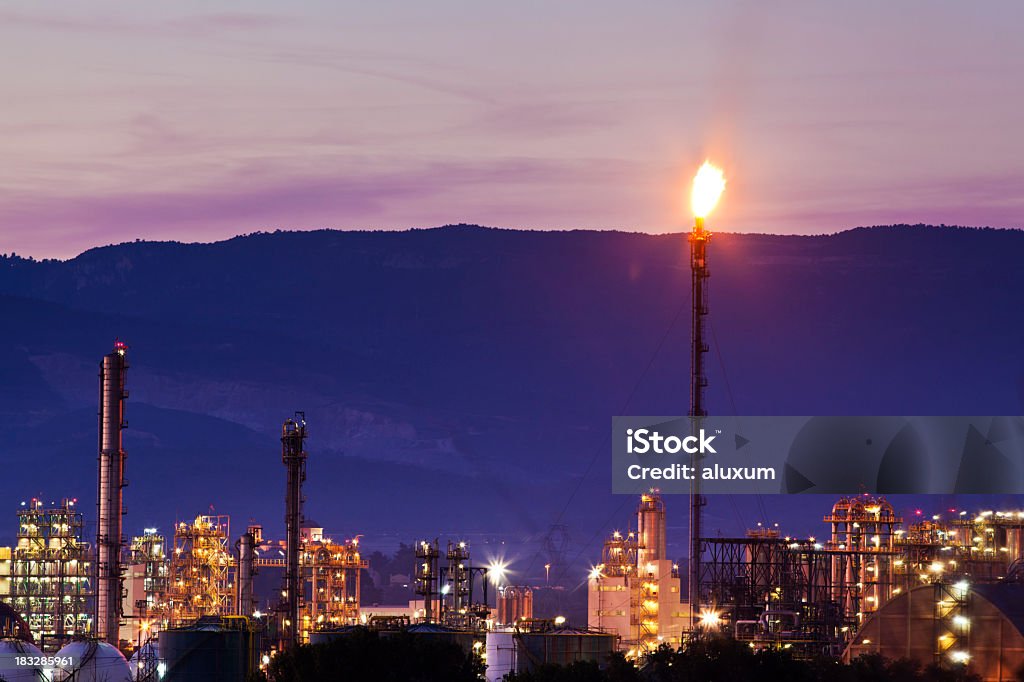 石油化学産業 - カタルーニャ州のロイヤリティフリーストックフォト