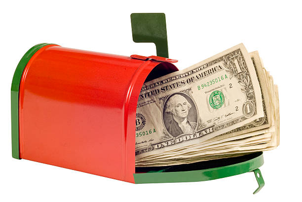 istock Money In The Mail For Christmas 183285988