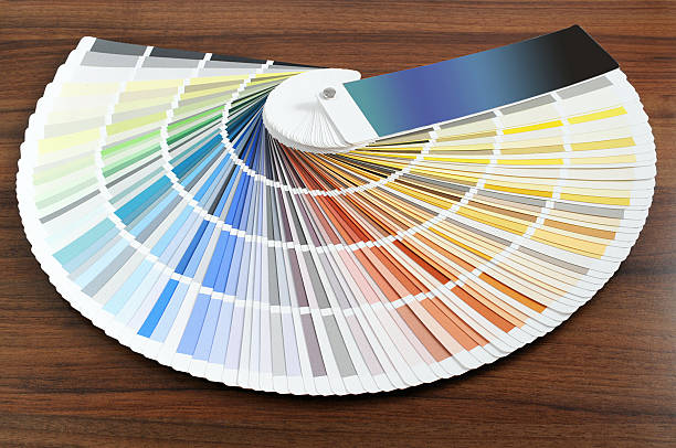 istock Color Swatch for house paintings 183286137