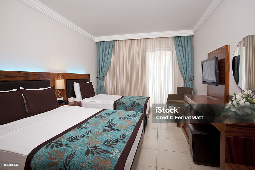 Camera famiglia in hotel. - Foto stock royalty-free di Albergo di lusso