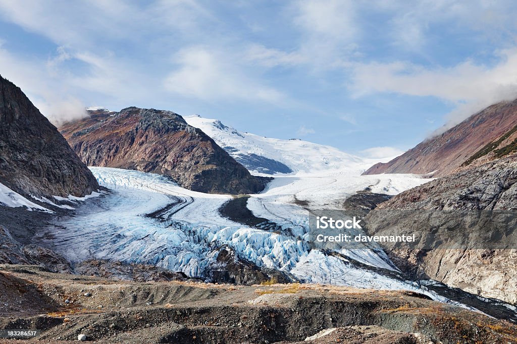 - Gletscher - Lizenzfrei Alaska - US-Bundesstaat Stock-Foto