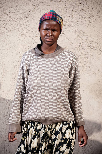Cтоковое фото Слепой Африканская женщина