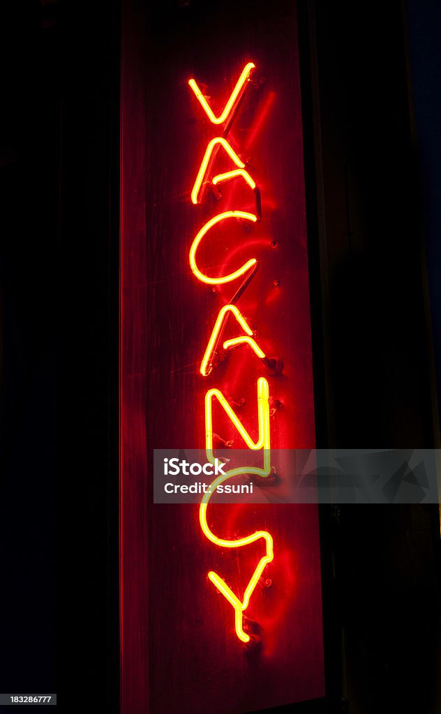 roadside motel sign vacancy Vacancy Stock Photo