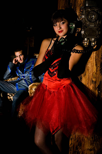 istock Girl is talking on the phone 183286780