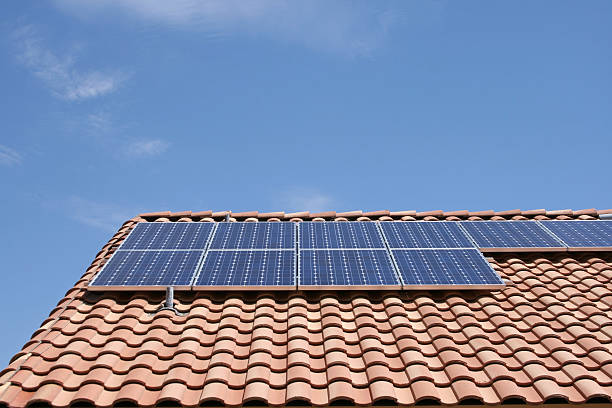 Solar Roof stock photo