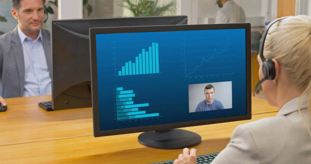 istock Businesswoman during video conference call 1832875712