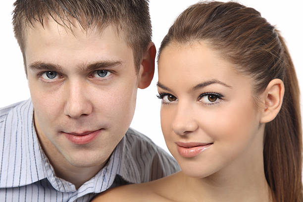istock Attractive young couple in love 183288095