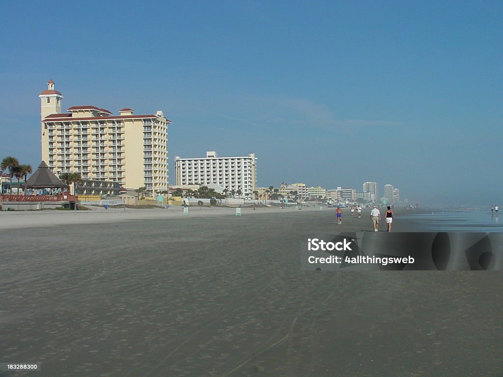 Passeggiata di Daytona Beach - Foto stock royalty-free di Acqua