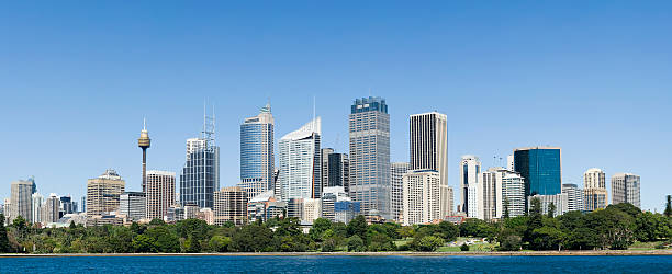 istock Downtown Sydney City Skyline in Australia 183288477
