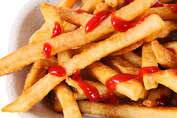 french fries #1 stock photo