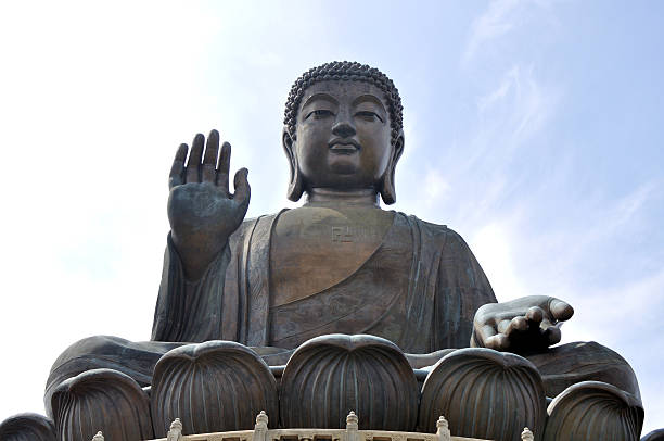 Giant Buddha at Hong Kong Temple