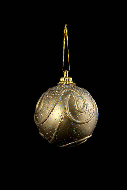 istock Golden christmas ball 183289291