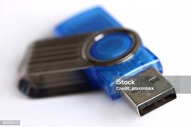 Usb Flash Drive Isolated On White Stock Photo - Download Image Now - Close-up, Color Image, Computer Equipment