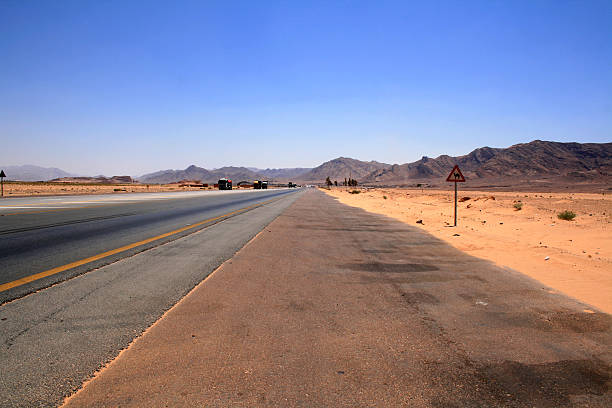 istock Desert High Way between Amman and Aqaba, Jordan 183292465