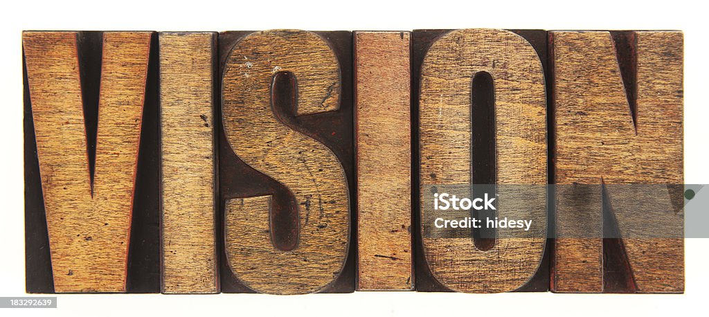 La visione - Foto stock royalty-free di Carattere tipografico