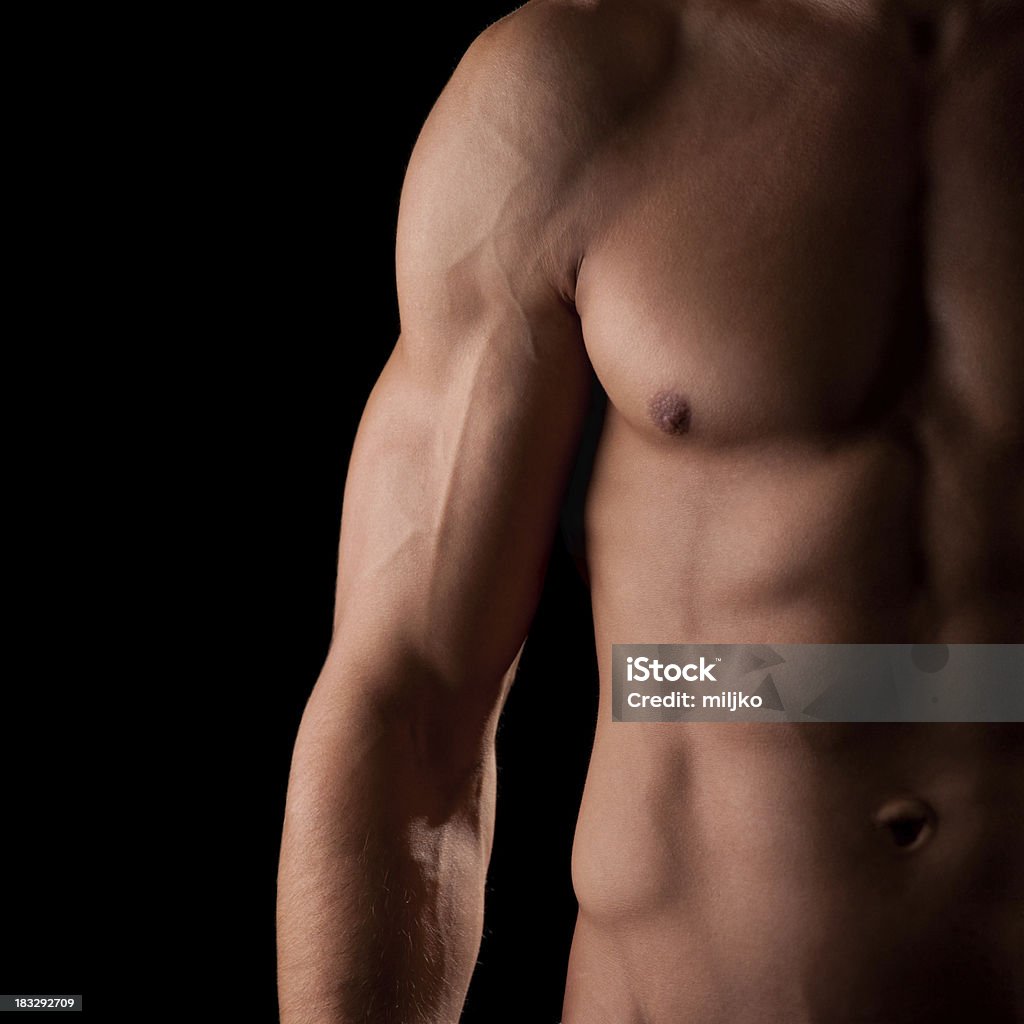 Maravillosa torso masculino - Foto de stock de Adulto libre de derechos