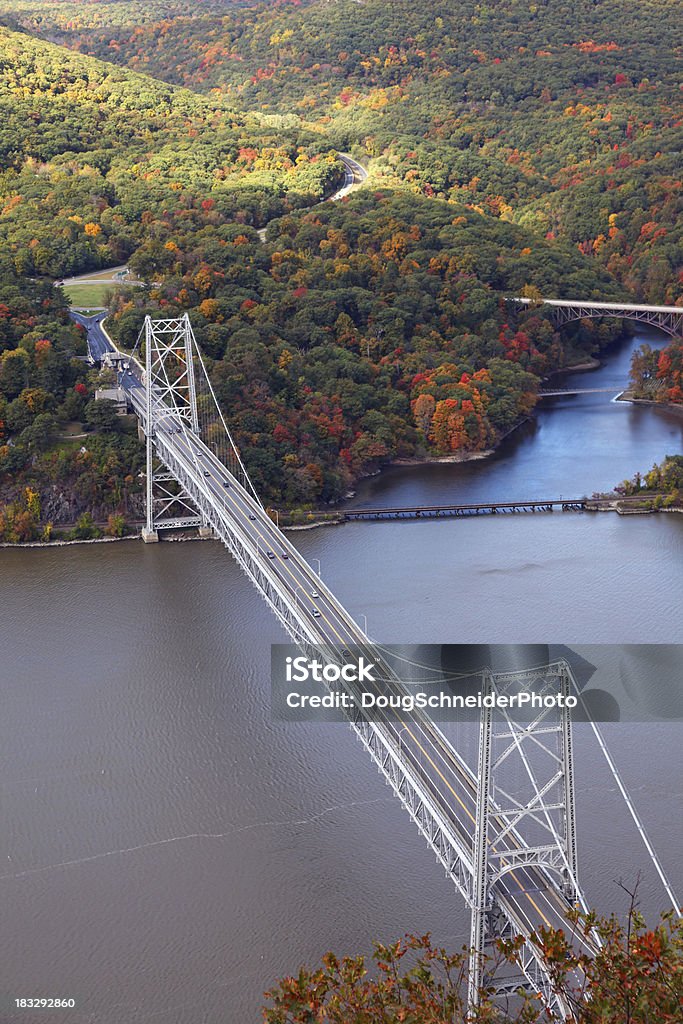 Ponieście Górski Most - Zbiór zdjęć royalty-free (Bear Mountain Bridge)