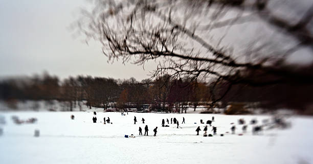 istock Winter in Berlin, Frozen Lake, Weissensee 183293053