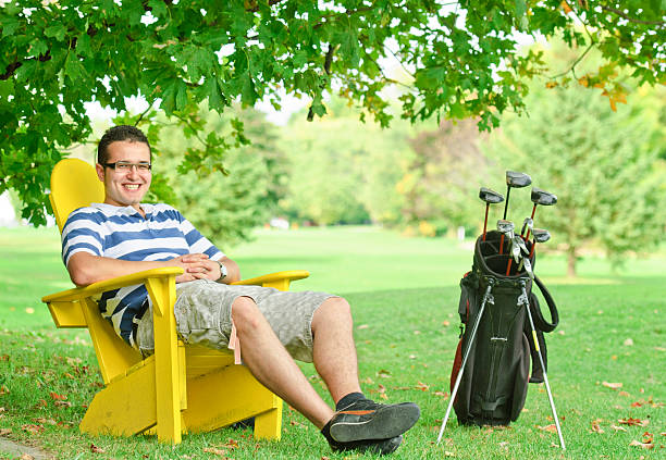 istock golf player enjoying his day off 183293251