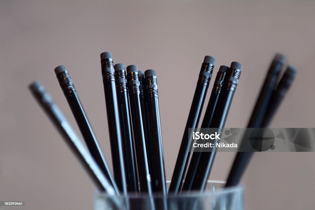 Black ołówki - Zbiór zdjęć royalty-free (Bazgroły - Rysunek)
