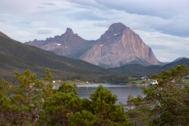 istock Scenic landscape featuring Svartisen Moose in Norway 1832938936