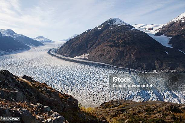 Geleira Salmon - Fotografias de stock e mais imagens de Alasca - Alasca, Alterações climáticas, Ao Ar Livre