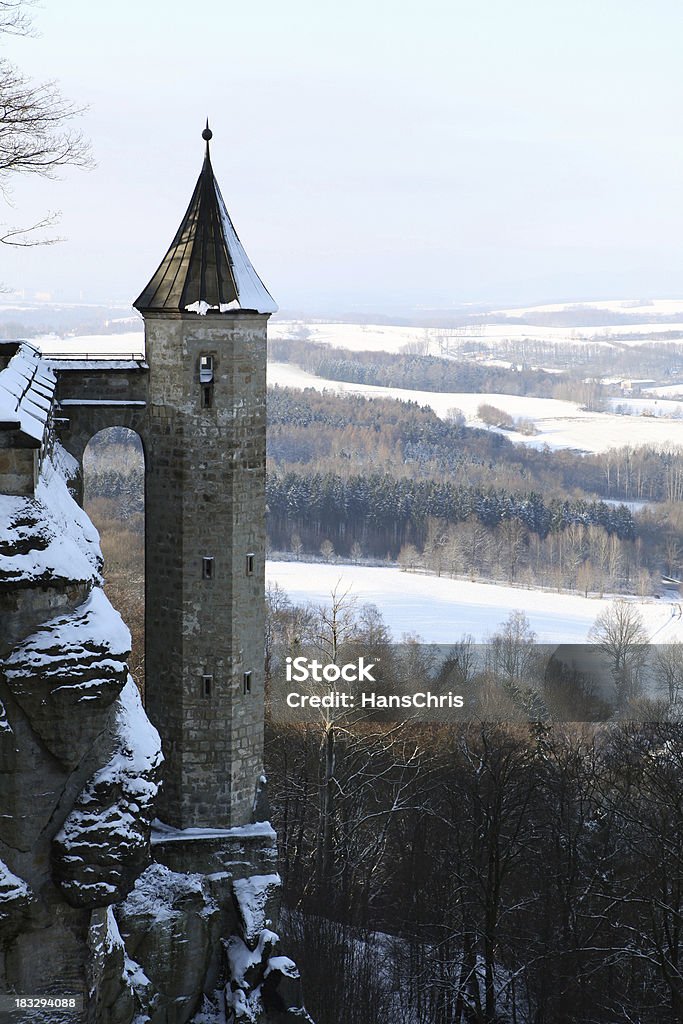 Königsstein di Sassonia/Germania - Foto stock royalty-free di Castello