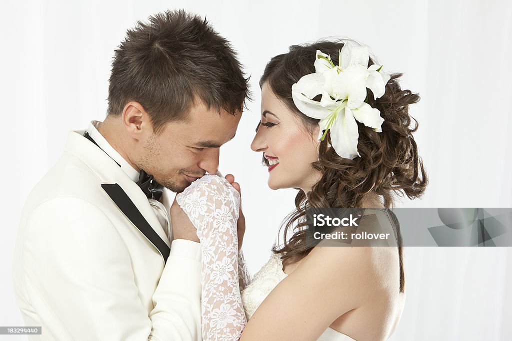 Noiva e noivo - Foto de stock de 25-30 Anos royalty-free