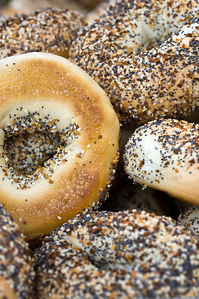istock Closeup of Bagels 183295571