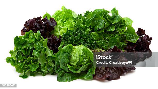 Salat Stockfoto und mehr Bilder von Mesclun-Salatmischung - Mesclun-Salatmischung, Salat - Blattgemüse, Organisch