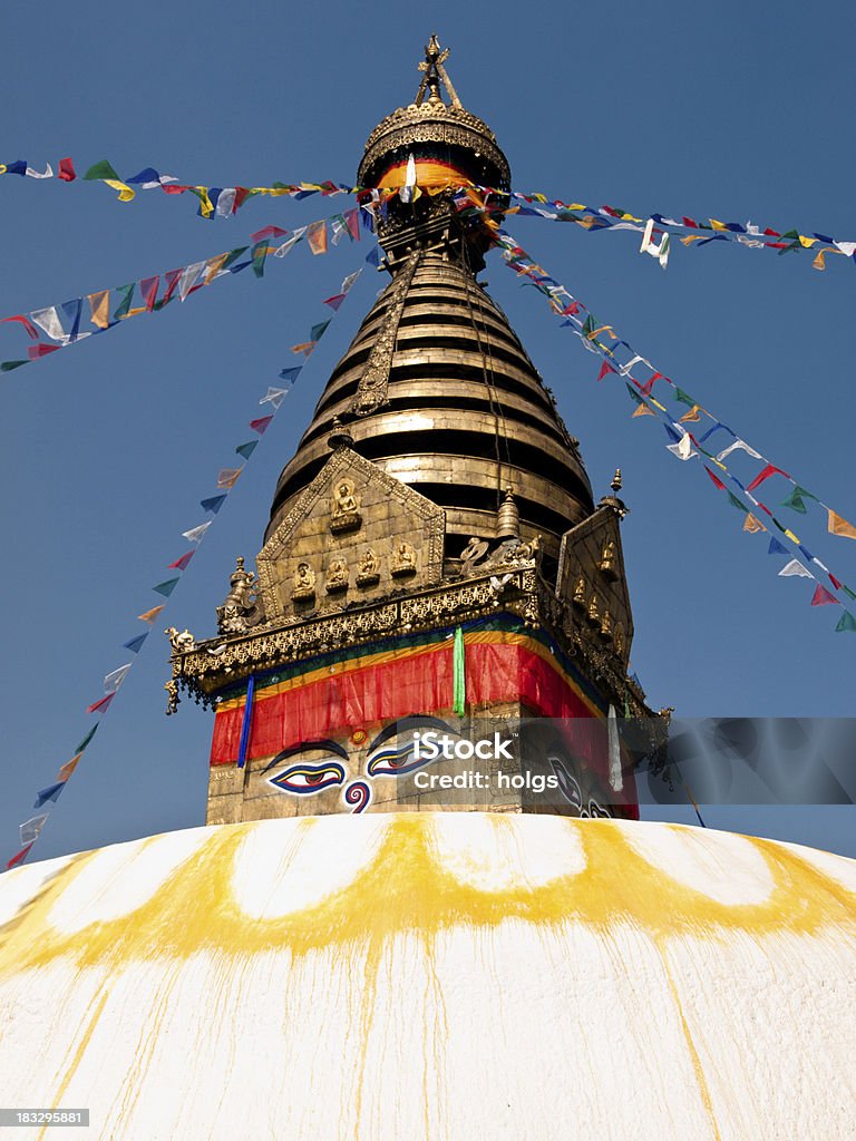 Swayambhunath Tempio - Foto stock royalty-free di Asia