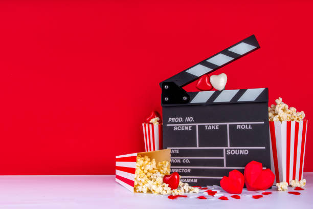 istock Romantic date on Valentine's Day movie marathon 1832959980